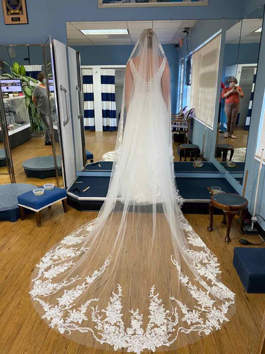 Bridal gown alteration